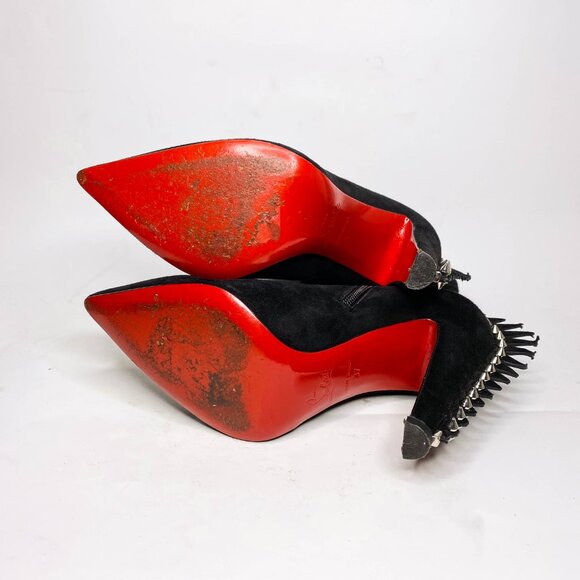 Louboutin Electroboot Spiked Ankle Boots - Picture 7 of 10